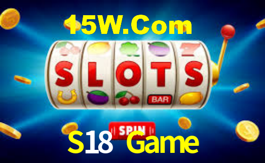 S18 Game App Interface