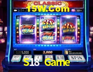 Slot Games S18 Game